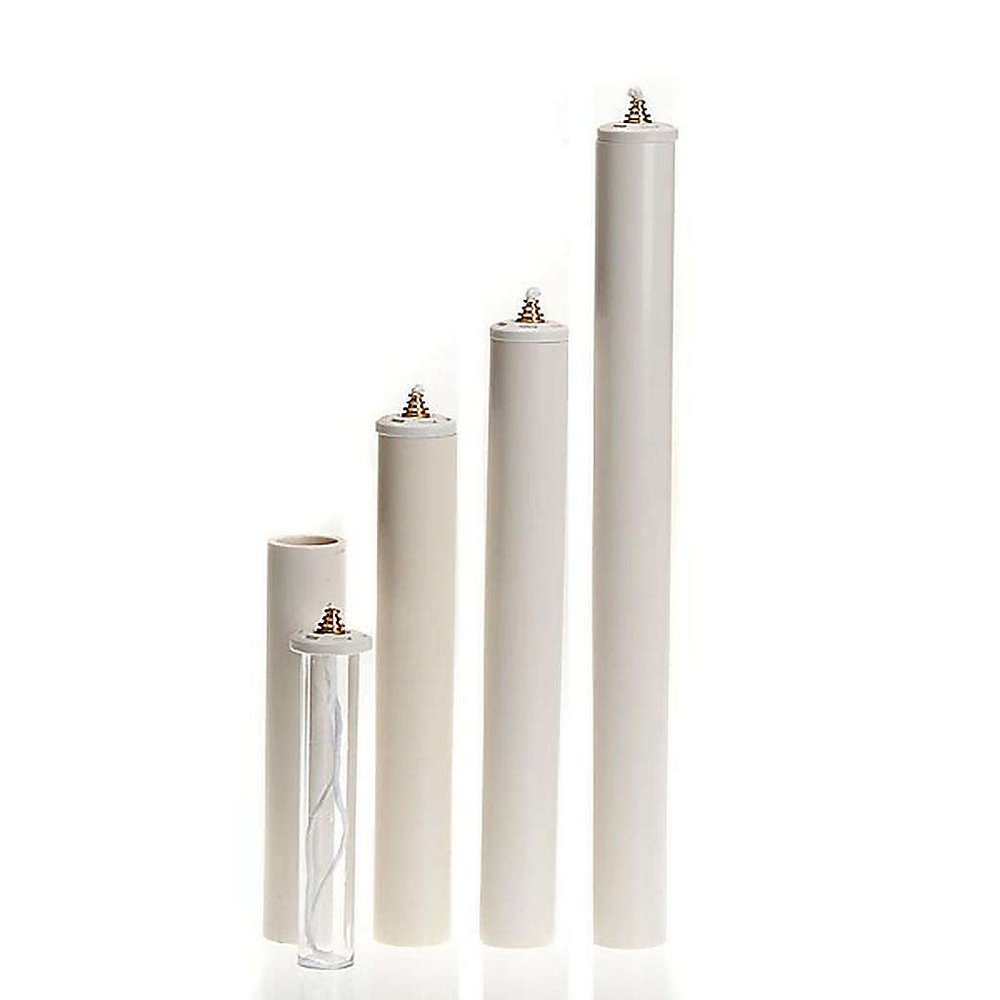 Holyart Liquid Candle with refillable Container, 4 cm Diameter, 50 cm (19.69 inc.)