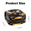 RODAILYCAY Sanitary Pads Bags, Starry Sky and Bee Menstrual Cup Pouch Nursing Pad Holder, First Period Kit Bags for Teen Girls Women Ladies view 2