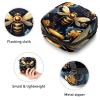 RODAILYCAY Sanitary Pads Bags, Starry Sky and Bee Menstrual Cup Pouch Nursing Pad Holder, First Period Kit Bags for Teen Girls Women Ladies view 3