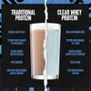 Clear Whey Isolate Protein Powder - Easy to Digest and Mix, 5g BCAA, Deliciously Juicy, Refreshing Anytime Drink for Men and Women, Blueberry Acai 500g (20 Servings) view 4