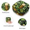 Happy St Patrick's Day Four Leaf Clover Menstrual Pad Purse for School, Tampons Collect Pouch for Women Girls, Soft Sanitary Napkin Disposal Bags view 3