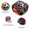 Tampons Collect Bags for Women Girls, Sanitary Napkin Storage Disposal Pouch, Lightweight Menstrual Cup Bag Soccer Football view 3