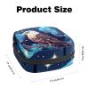 RODAILYCAY Sanitary Napkin Storage Bag for Women Cute, Feminine Menstruation Pad Holder for Period, Portable Zipper Menstrual Pad Bags Starry Sky Eagle view 2