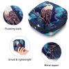 RODAILYCAY Sanitary Napkin Storage Bag for Women Cute, Feminine Menstruation Pad Holder for Period, Portable Zipper Menstrual Pad Bags Starry Sky Eagle view 3