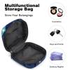 RODAILYCAY Sanitary Napkin Storage Bag for Women Cute, Feminine Menstruation Pad Holder for Period, Portable Zipper Menstrual Pad Bags Starry Sky Eagle view 4