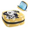 Sanitary Napkin Storage Bag for Feminine Pads, First Period Kit for Women, Dalmatian Portable Menstrual Period Sanitary Pouch view 1