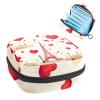 Tampons Collect Bags for Women Girls, Sanitary Napkin Storage Disposal Pouch, Lightweight Menstrual Cup Bag Eiffel Tower Love Heart view 1