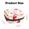 Tampons Collect Bags for Women Girls, Sanitary Napkin Storage Disposal Pouch, Lightweight Menstrual Cup Bag Eiffel Tower Love Heart view 2