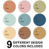 Whaline 315Pcs Boho Gift Tag Stickers 2.5 Inch Neutral Style Self-Adhesive Label Decals Round to and from Sticker for Gift Envelope Sealing Birthday Baby Shower Party view 3