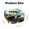 RODAILYCAY Sanitary Pads Bags, Starry Sky and Bee Menstrual Cup Pouch Nursing Pad Holder, First Period Kit Bags for Teen Girls Women Ladies view 2