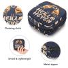 RODAILYCAY Sanitary Napkin Storage Bag for Feminine Pads, First Period Kit for Women, Halloween Letters Portable Menstrual Period Sanitary Pouch view 3
