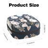 RODAILYCAY Chinchilla Sanitary Napkin Storage Bag, Tampons Collect Holder Purse, First Period Kit for Girls Women, Pad Bag for Period for School view 2