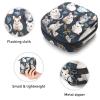 RODAILYCAY Chinchilla Sanitary Napkin Storage Bag, Tampons Collect Holder Purse, First Period Kit for Girls Women, Pad Bag for Period for School view 3