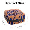 RODAILYCAY Sanitary Napkin Storage Bag for Women Cute, Feminine Menstruation Pad Holder for Period, Portable Zipper Menstrual Pad Bags Halloween Letters view 2
