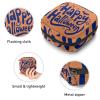 RODAILYCAY Sanitary Napkin Storage Bag for Women Cute, Feminine Menstruation Pad Holder for Period, Portable Zipper Menstrual Pad Bags Halloween Letters view 3