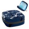 RODAILYCAY Tree and Flower Sanitary Napkin Storage Bag, Tampons Collect Holder Purse, First Period Kit for Girls Women, Pad Bag for Period for School view 1