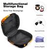 RODAILYCAY Sanitary Napkin Storage Bag for Women Cute, Feminine Menstruation Pad Holder for Period, Portable Zipper Menstrual Pad Bags Basketball, 4.7x6.6x6.6 in/12x17x17 cm, wsjsb-001 view 4