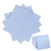 50 Pieces 3-ply Light Blue Napkins Blue Cocktail Napkins Paper Napkins for Dinner Wedding Birthday Party Dessert Napkins Anniversary Party, Baby Shower, 5 x 5 Inch Folded view 1