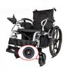1 Pair 8x 2200x50 Replacement Wheelchair Front Wheels, Honeycomb Non-Inflatable Anti-Slip Wheelchair Wheels Assembly with 5/16" (8 mm) Bearing for Most Electric Wheelchairs view 3