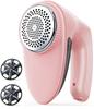 Bymore Fabric Shaver, Lint Shaver for Clothing Furniture Shaver, Sweater Defuzzer Pill Remover Shaver, Lint Remover for Clothing Fuzz-Pink view 1