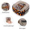 Halloween Letters Menstrual Pad Purse for School, Tampons Collect Pouch for Women Girls, Soft Sanitary Napkin Disposal Bags view 3