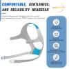 CPAP Headgear AirFit/AirTouch F20-3 Packs Replacement Headgear for ResMed Full Face Mask - Include CPAP Accessories Supplies Straps Magnetic Clips(Medium) view 2
