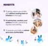 Clinikid Organic Baby 2-in-1 Body Wash & Shampoo, Deeply Cleanses the Skin and Hair, Soft and Smooth Hair, 8.45 Fl Oz (1) view 2