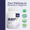 Pure & Healthy Sleep7 Natural Sleep Support w/Magnesium glycinate, Melatonin, L-Theanine, Valerian, Lemon Balm, GABA, and Passion Flower view 2
