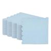 HEIPINIUYE 50 Pieces 3-ply Light Blue Napkin Disposable Scalloped Cocktail Napkins Beverage Napkins Dessert Napkins Paper Napkins for Wedding Birthday Party Paper Dinner Napkins view 1