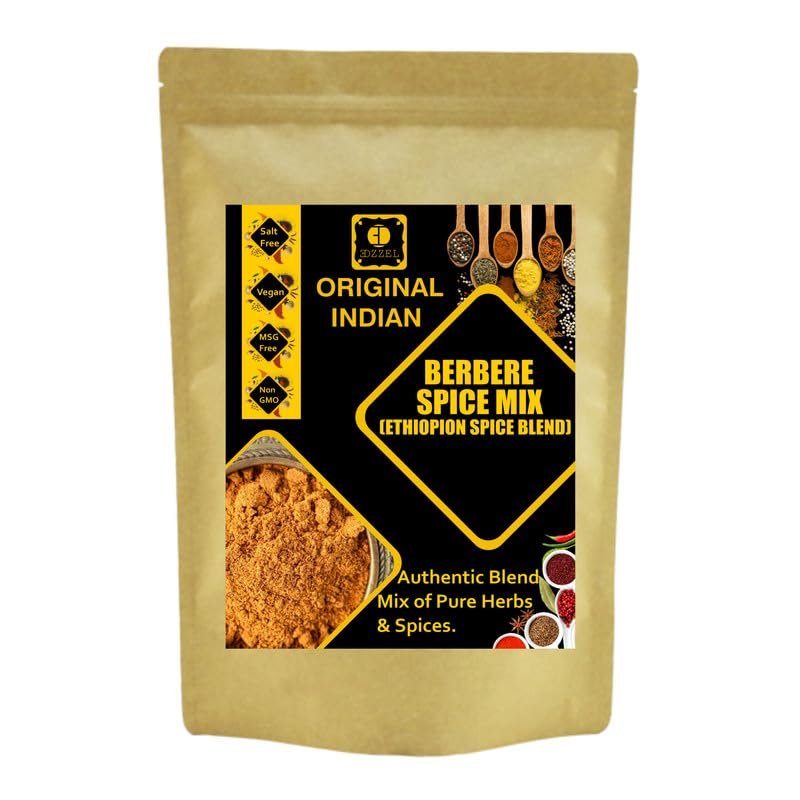 EDZZEL Unique Premium Indian Natural Berbere Spice Mix (Ethiopian Spice Blend) -100 GRAM