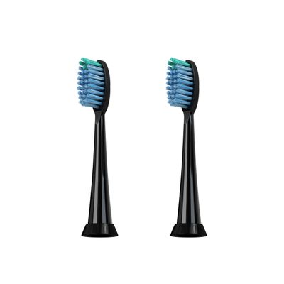 TAO Clean Daily Care Whitening Replacements Heads - Black - 2 Pack