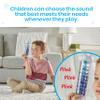 hand2mind Calming Sounds Sensory Tubes, Rain Sound Fidget Tubes, Rain Stick Instrument, Toddler Sensory Toys, Calm Down Corner Supplies, Science Classroom Weather Toys, Play Therapy Activities view 4