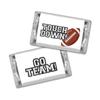 102 Pcs White Football Party Candy Favors Miniatures Chocolate - No Assembly Required - Touchdown view 2