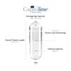 Capsuline Delayed Release Size 0 Empty Capsules - 1000 Count Clear Empty Vegan Capsules - Vegetarian Empty Pill Capsules - DIY Vegetable Capsule Filling - Veggie Capsules - Empty Caps view 2