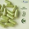 Capsuline Delayed Release Size 0 Empty Capsules - 1000 Count Clear Empty Vegan Capsules - Vegetarian Empty Pill Capsules - DIY Vegetable Capsule Filling - Veggie Capsules - Empty Caps view 3