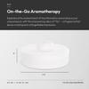 Aroma360 - Fly Smart Car Diffuser Oil | Aromatherapy Oil for Cars |Pamplemousse, Citron Zest, Heliotrope Flower, Bulgarian Rose, Pink Peppercorn, Jasmine, Tonka Bean, Amber, Sheer Musk, Patchouli 20mL view 4