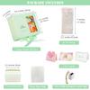 Money Box for Cash Gift Pull, Money Roll Pull Out Surprise Box with Soap Flower, Surprise Romantic Gift Box for Wife, Girlfriend, Mother, on Birthday, Thanksgiving, Christmas, Mother's Day (Green) view 2
