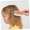 VICASKY 1set Hair Care Set Wooden Brush and Comb Gentle for Newborns for Showers Lightweight Wool Brush for Soothing and Massaging Hair Comb Essentials view 2