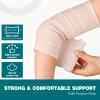 AZEN 4in Premium 2 Pack Elastic Bandage Wrap, Compression Wrap Bandage for Legs, Ankle, Knee, Tummy, Body, Lymphedema Wraps for Legs, Latex-Free view 3