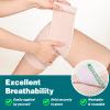 AZEN 4in Premium 2 Pack Elastic Bandage Wrap, Compression Wrap Bandage for Legs, Ankle, Knee, Tummy, Body, Lymphedema Wraps for Legs, Latex-Free view 4