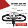 Folding Mobility Scooter for Seniors 4 Wheel Scooter for Adults Electric Medical Scooter Compact for Travel - Electric Powered Wheelchair Device - Compact Heavy Duty Mobile (Silver) view 4