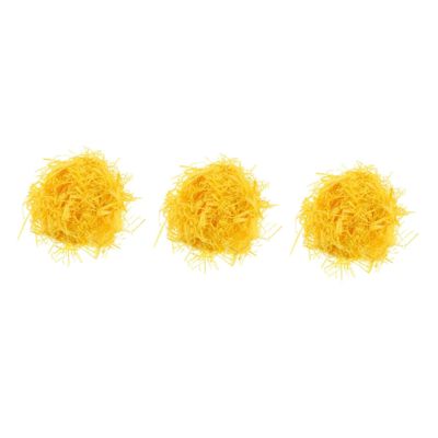 Mobestech 3sets 100g Shredded Paper for Box Filling Yellow Party Supplies 5packs*3