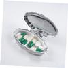 Anneome Metal Case for Daily Pill Storage Compartments Medicine Organizer Portable Daily Pill Case for Outdoors and Medical Kit view 4