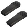 2PCS Replacement of Wheelchair Brake Handle, Brake Grip, Fit 0.55" *0.14" Flat Wheel Lock Grips, Wheelchair Brake Extenders, Replacement Brake Handle Tips, Wheelchair Rollators Walkers Accessories view 1