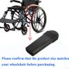 2PCS Replacement of Wheelchair Brake Handle, Brake Grip, Fit 0.55" *0.14" Flat Wheel Lock Grips, Wheelchair Brake Extenders, Replacement Brake Handle Tips, Wheelchair Rollators Walkers Accessories view 3
