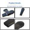 2PCS Replacement of Wheelchair Brake Handle, Brake Grip, Fit 0.55" *0.14" Flat Wheel Lock Grips, Wheelchair Brake Extenders, Replacement Brake Handle Tips, Wheelchair Rollators Walkers Accessories view 4