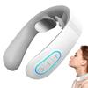 DOMISIGN Neck Massager, Acupoints Lymphatic Drainage Machine, 12 Modes for Pain Relief, Portable Neck Massager for Women & Men - Blue view 1