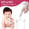 SOFYFINE 60 Counts Baby Tongue Cleaner and Oral Teeth Finger Toothbrush, Mouth and Gum Dry Wipes,for Newborn,0-24 Months Infants,Toddlers view 2