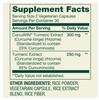 Turmeric Curcumin Complex with CurcuWIN General Wellness Dietary Supplement Vegetarian Capsules, 550 mg, 60 Count view 2