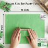Koogel 330 Sheets Tissue Paper Bulk, 14 x 10 Inch Green Gift Wrapping Tissue Paper for Wedding Birthday DIY Crafts Art Project view 4